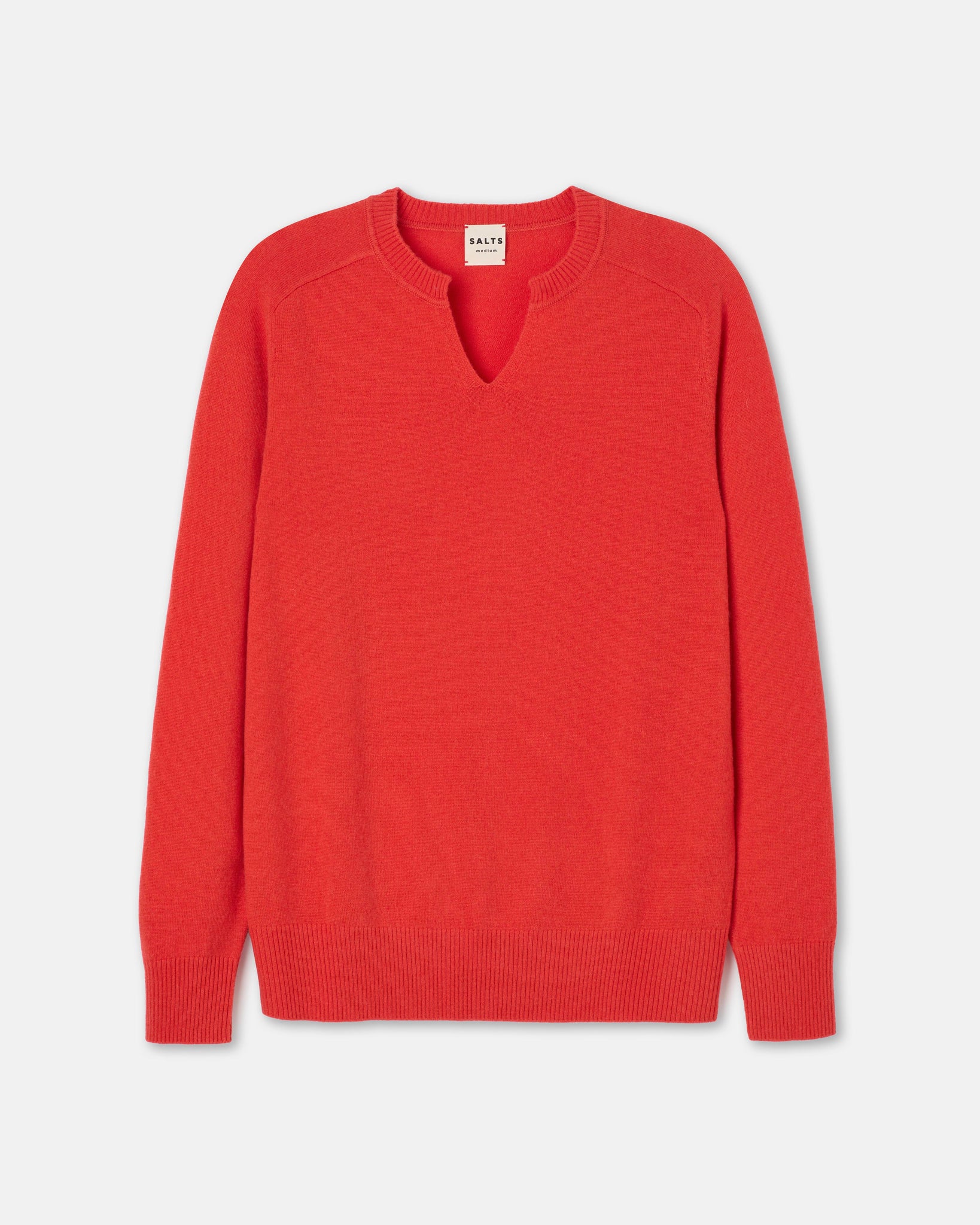 Split Crew Neck Sweater
