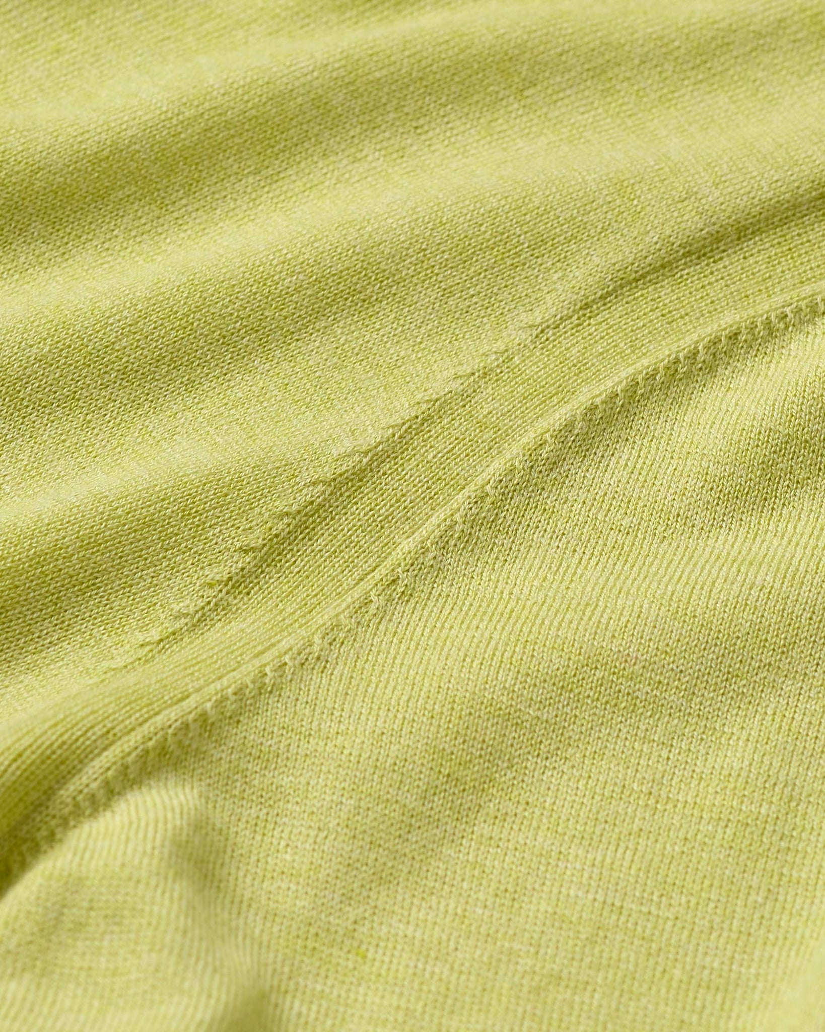 Fine knit lime green jumper